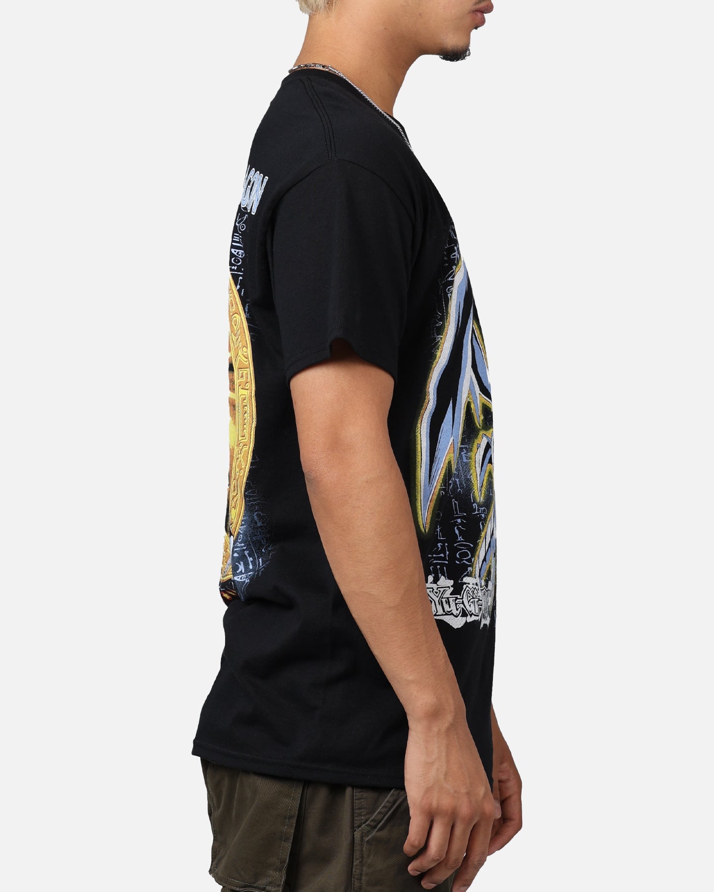 Yu-Gi-Oh! Blue Eyes White Dragon T-Shirt Black