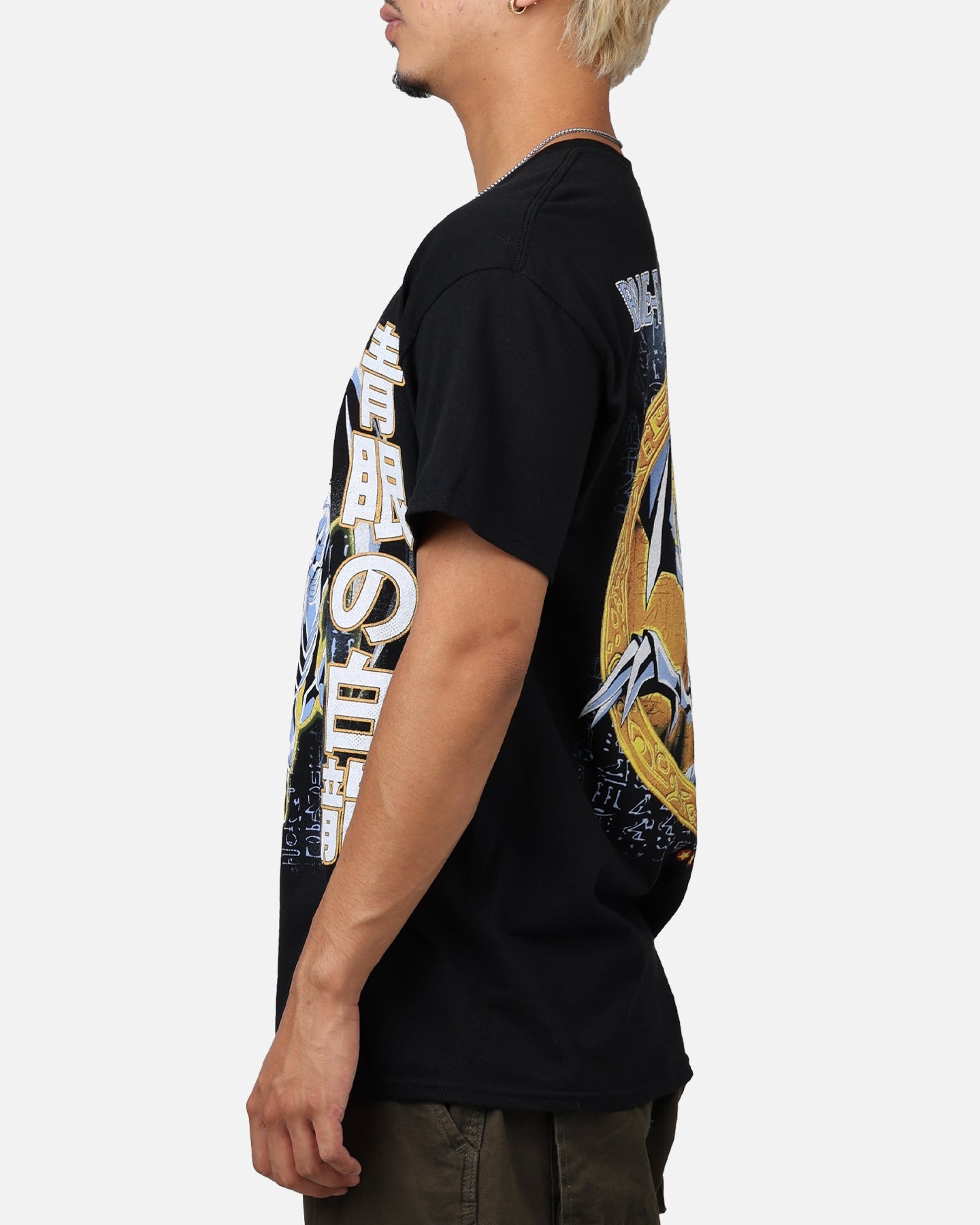 Yu-Gi-Oh! Blue Eyes White Dragon T-Shirt Black