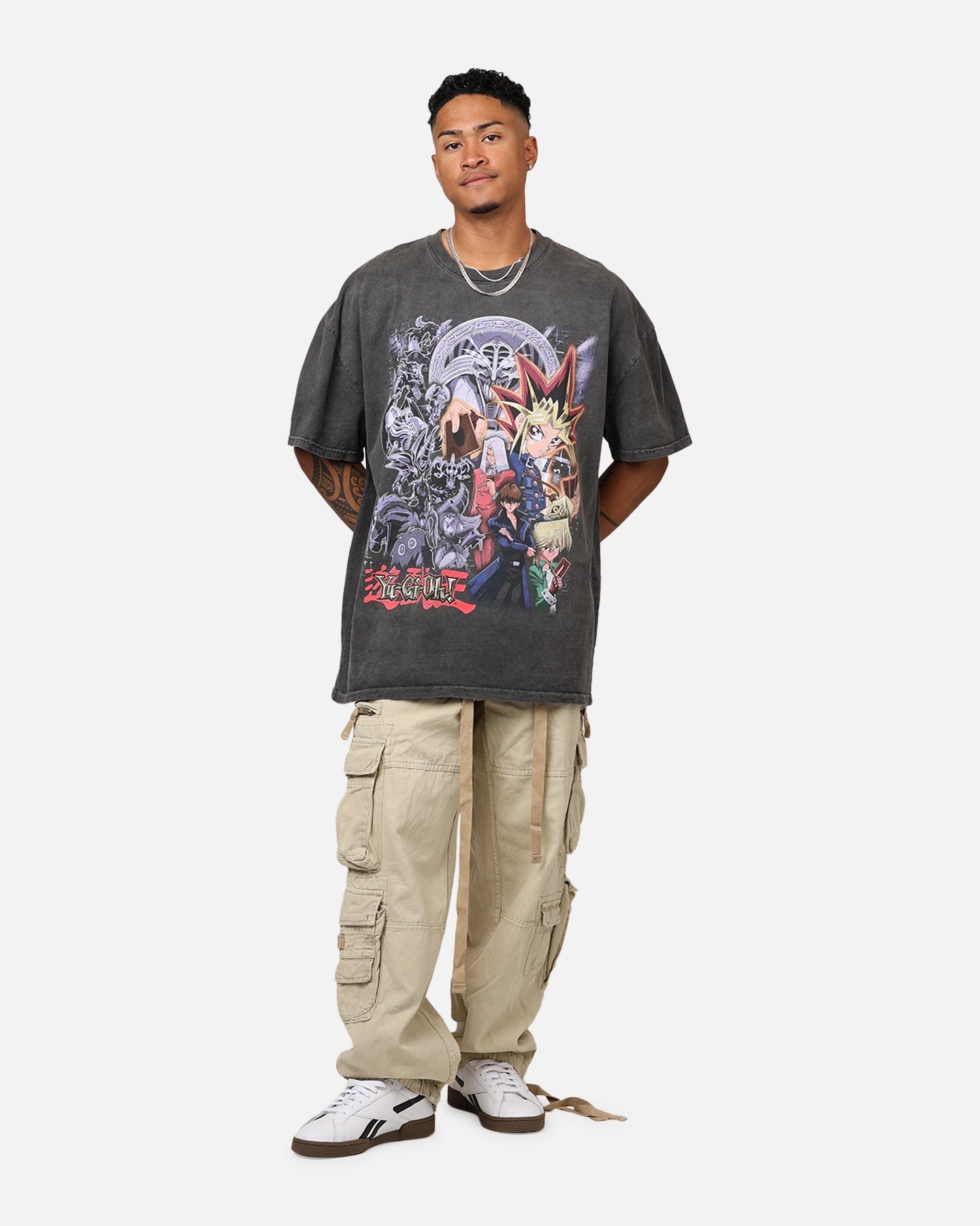 Yu-Gi-Oh! Yami Yugi Heavyweight T-Shirt Black Wash