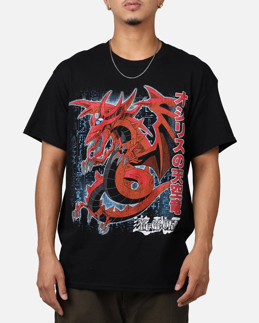 Yu-Gi-Oh! Slifer Vintage T-Shirt Black