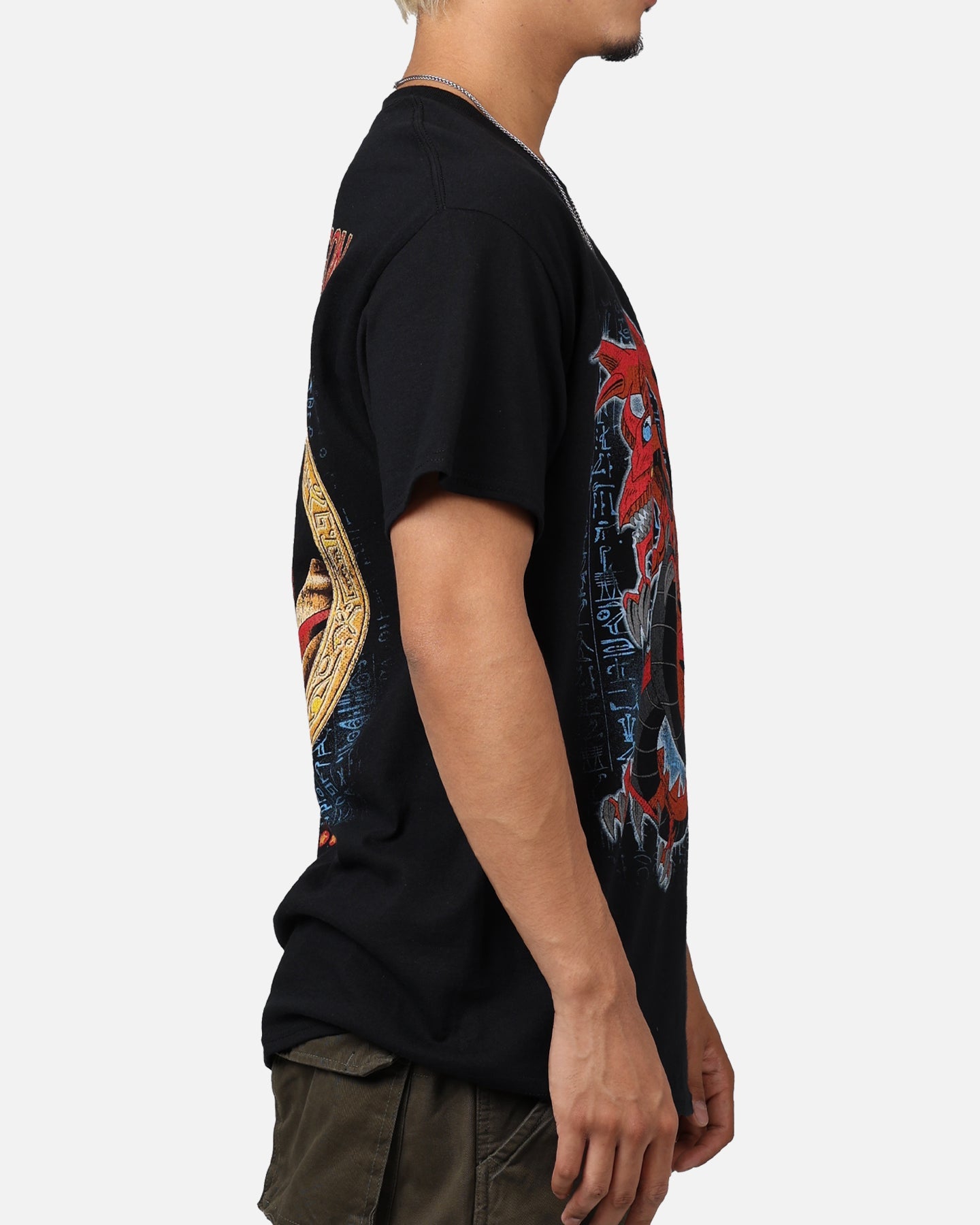 Yu-Gi-Oh! Slifer Vintage T-Shirt Black