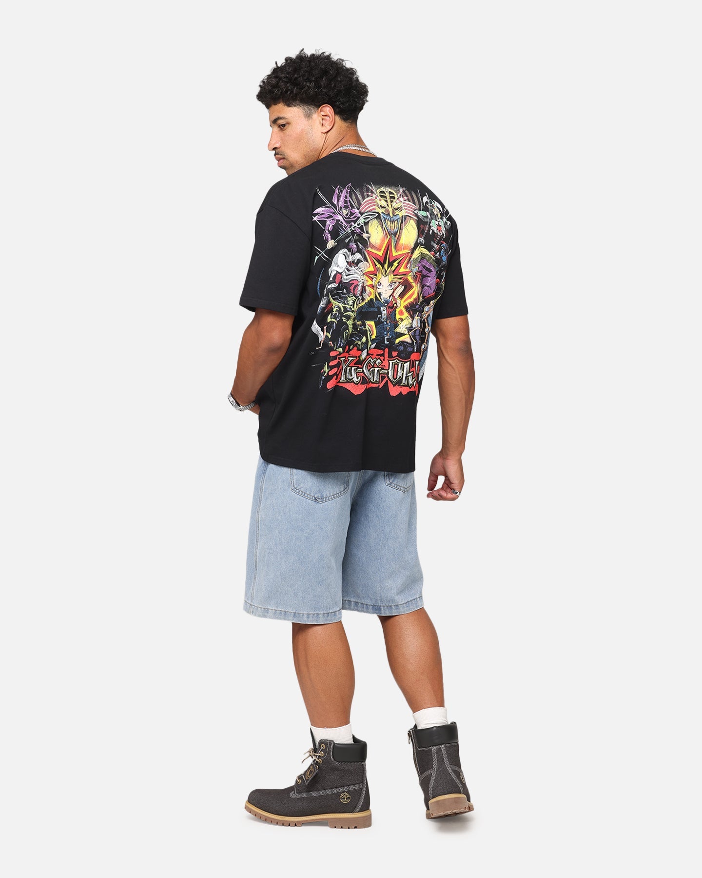 Yu-Gi-Oh! Yugi Mutou Heavyweight T-Shirt Black