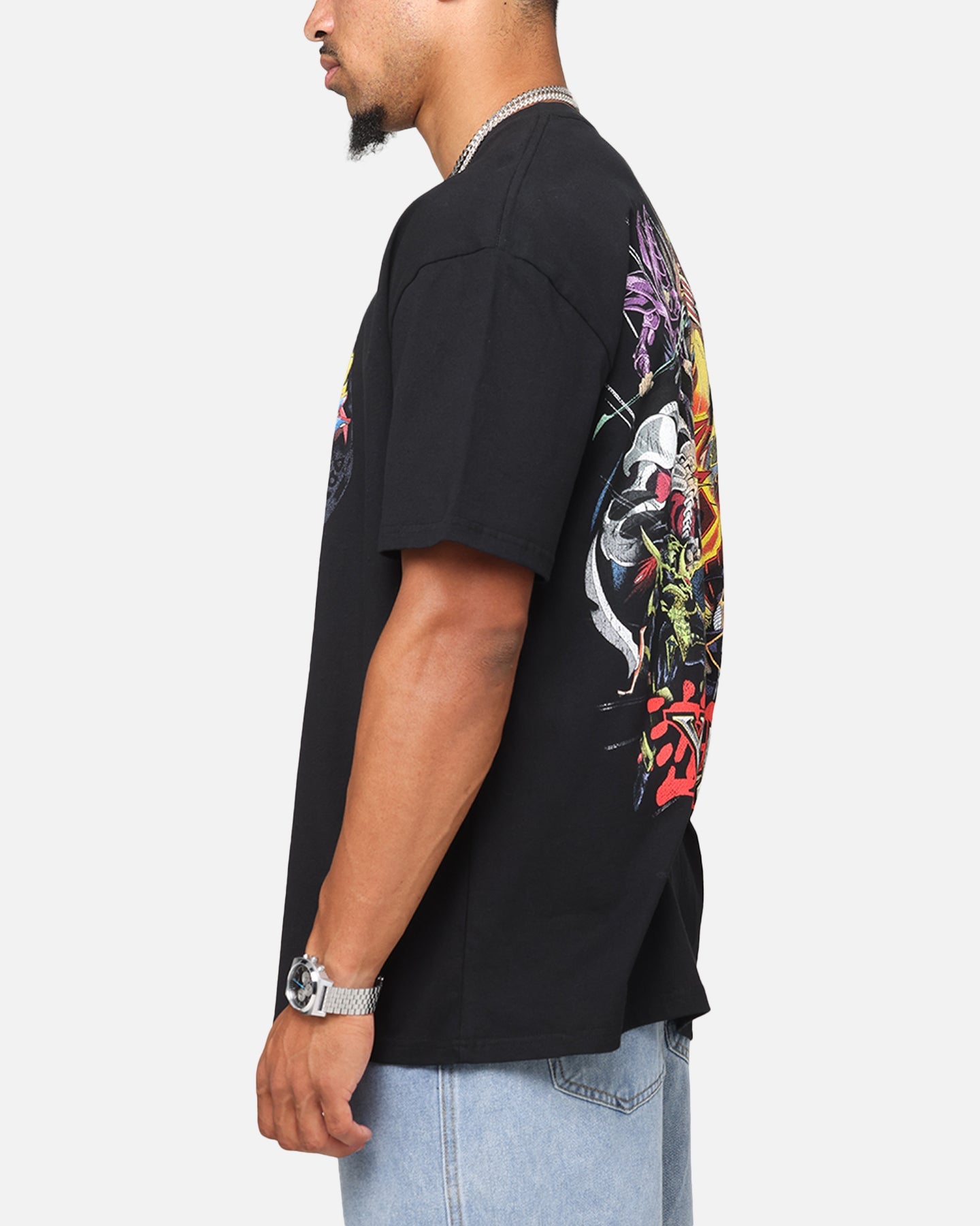 Yu-Gi-Oh! Yugi Mutou Heavyweight T-Shirt Black