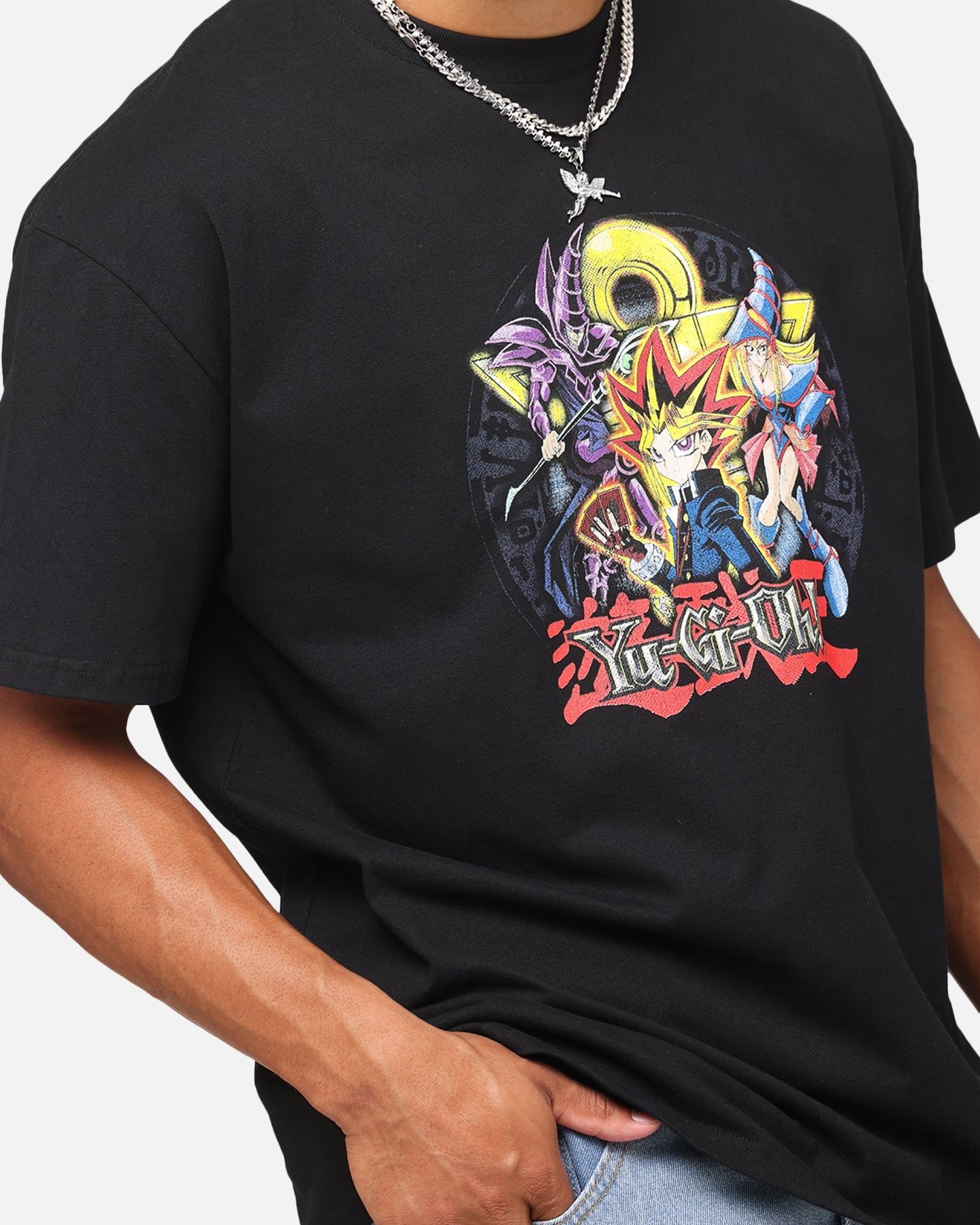 Yu-Gi-Oh! Yugi Mutou Heavyweight T-Shirt Black