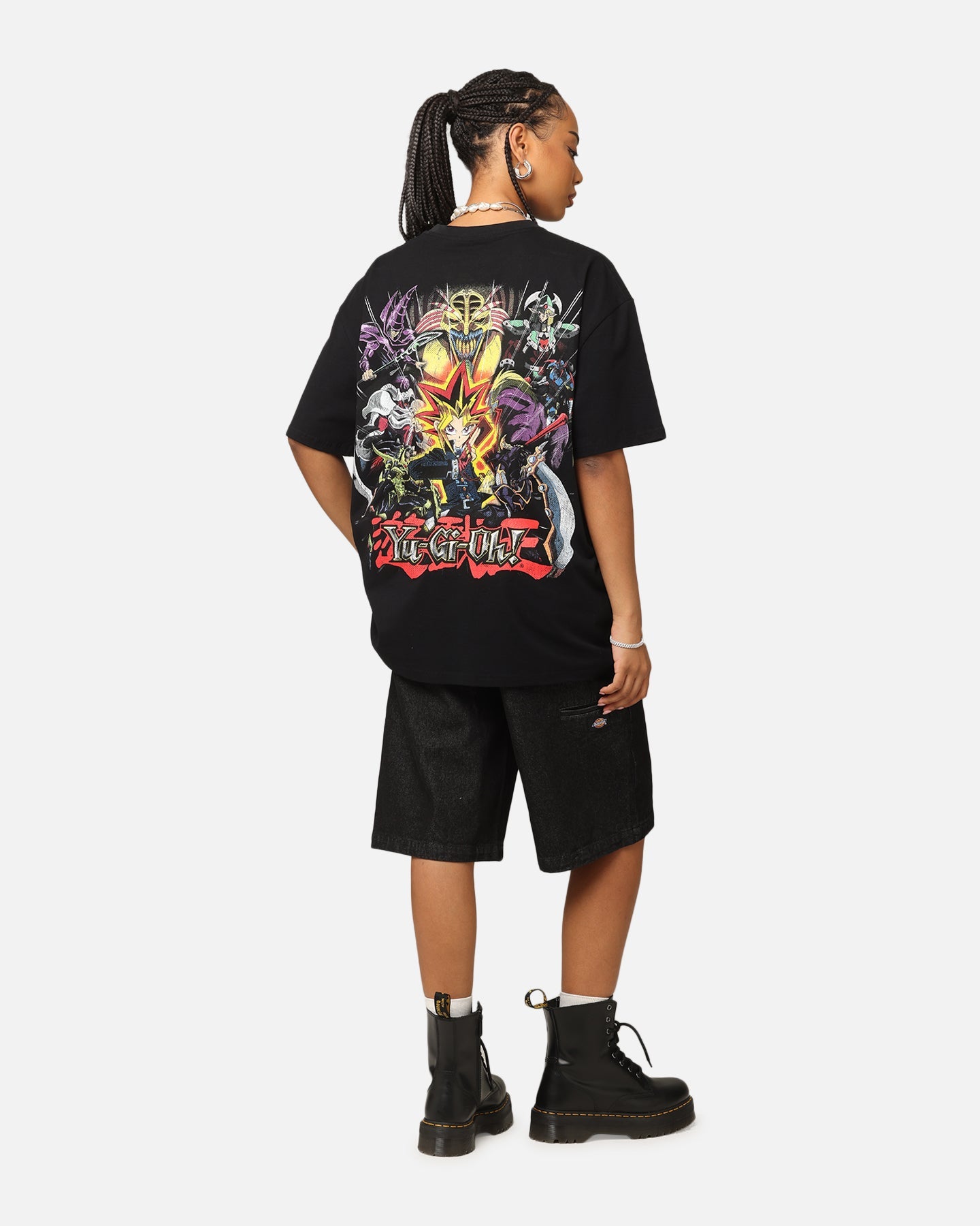 Yu-Gi-Oh! Yugi Mutou Heavyweight T-Shirt Black