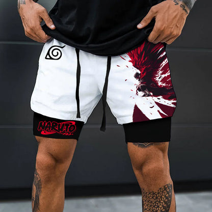 Unisex  Casual Anime Streetwear Shorts-comicclothing