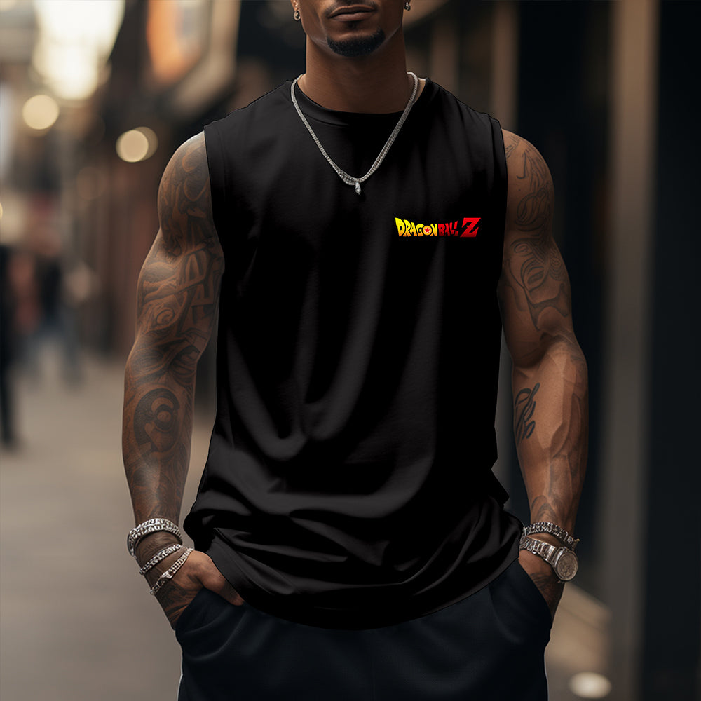 Unisex Anime Graphic Streetwear Vintage Gym Tank Top
