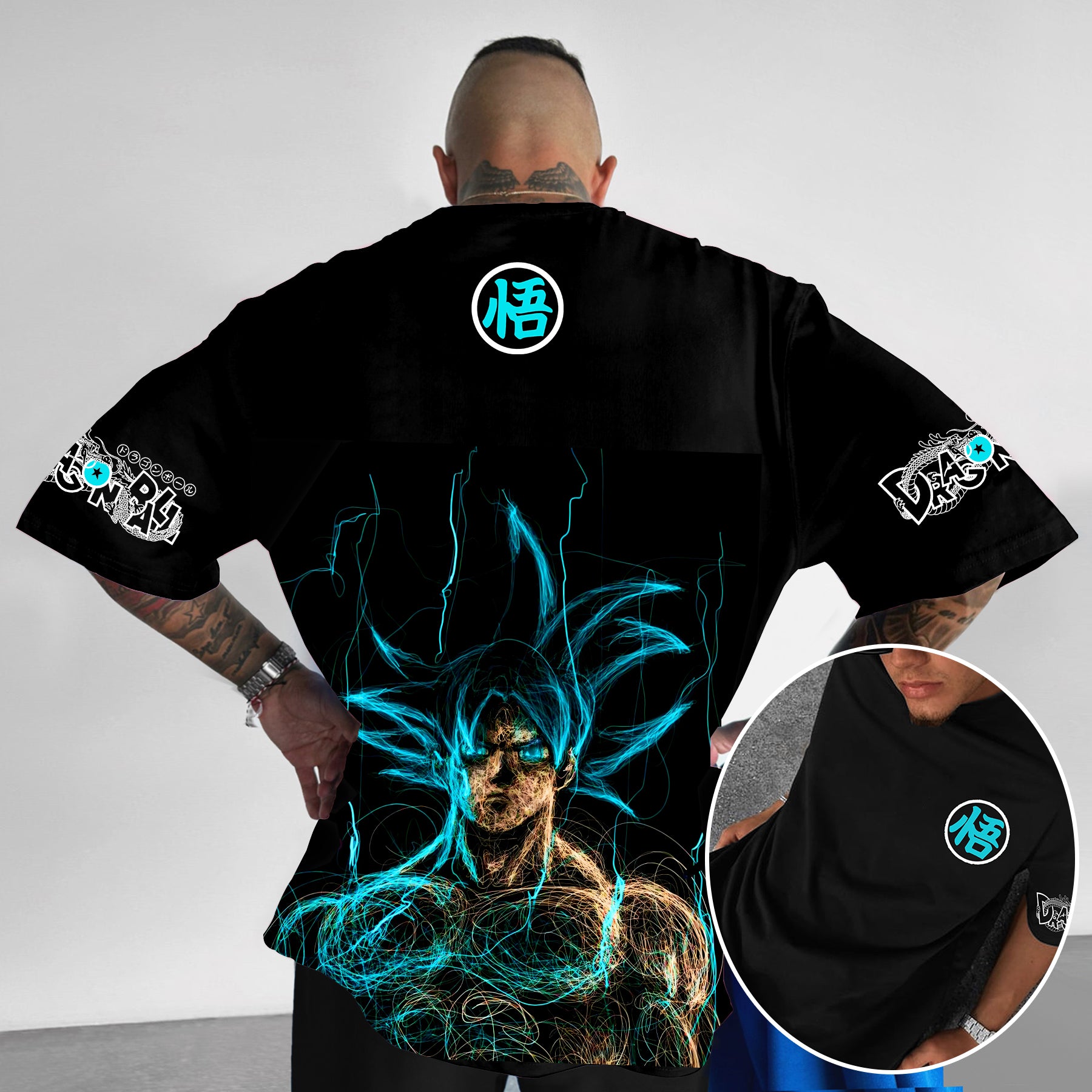 Unisex Anime Inspired Graphic Streetwear Vintage T-shirt