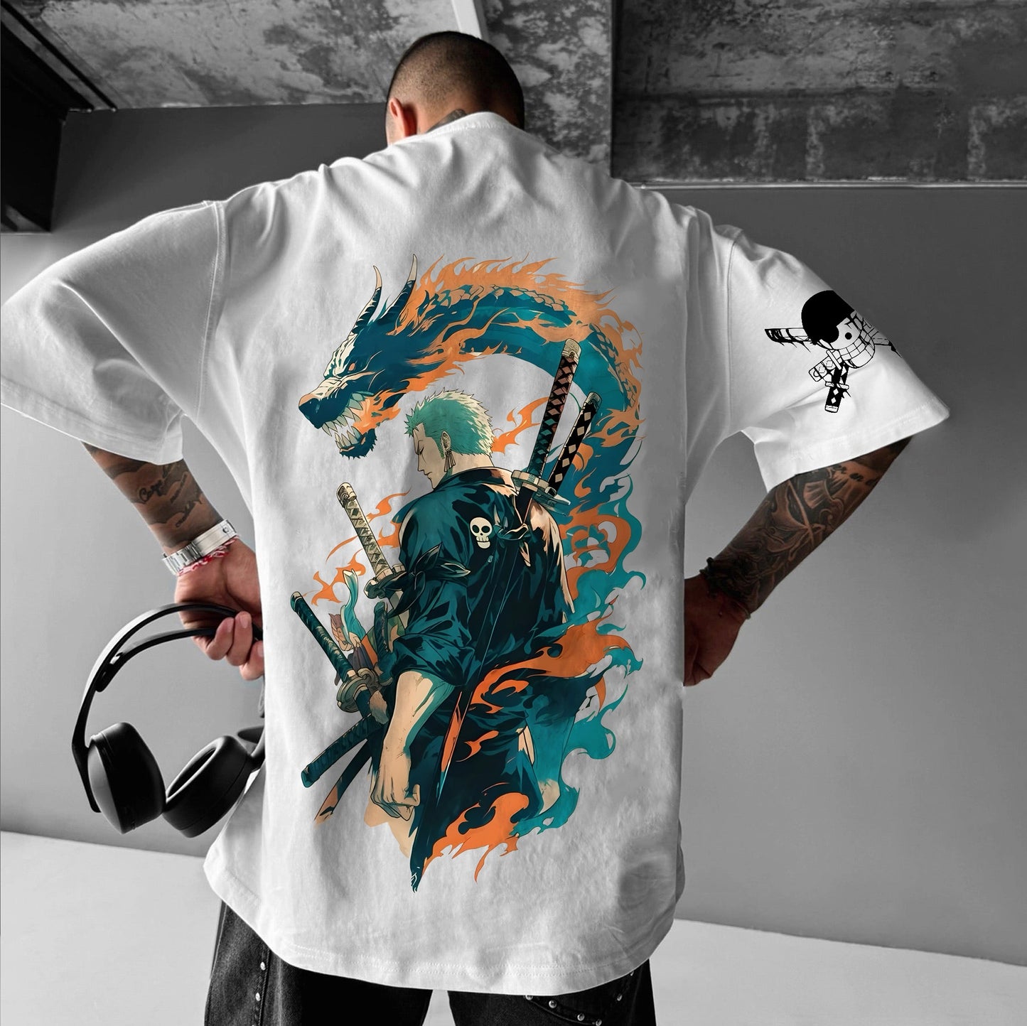 Unisex Anime Inspired Vintage T-Shirt丨-Anime x kingdom
