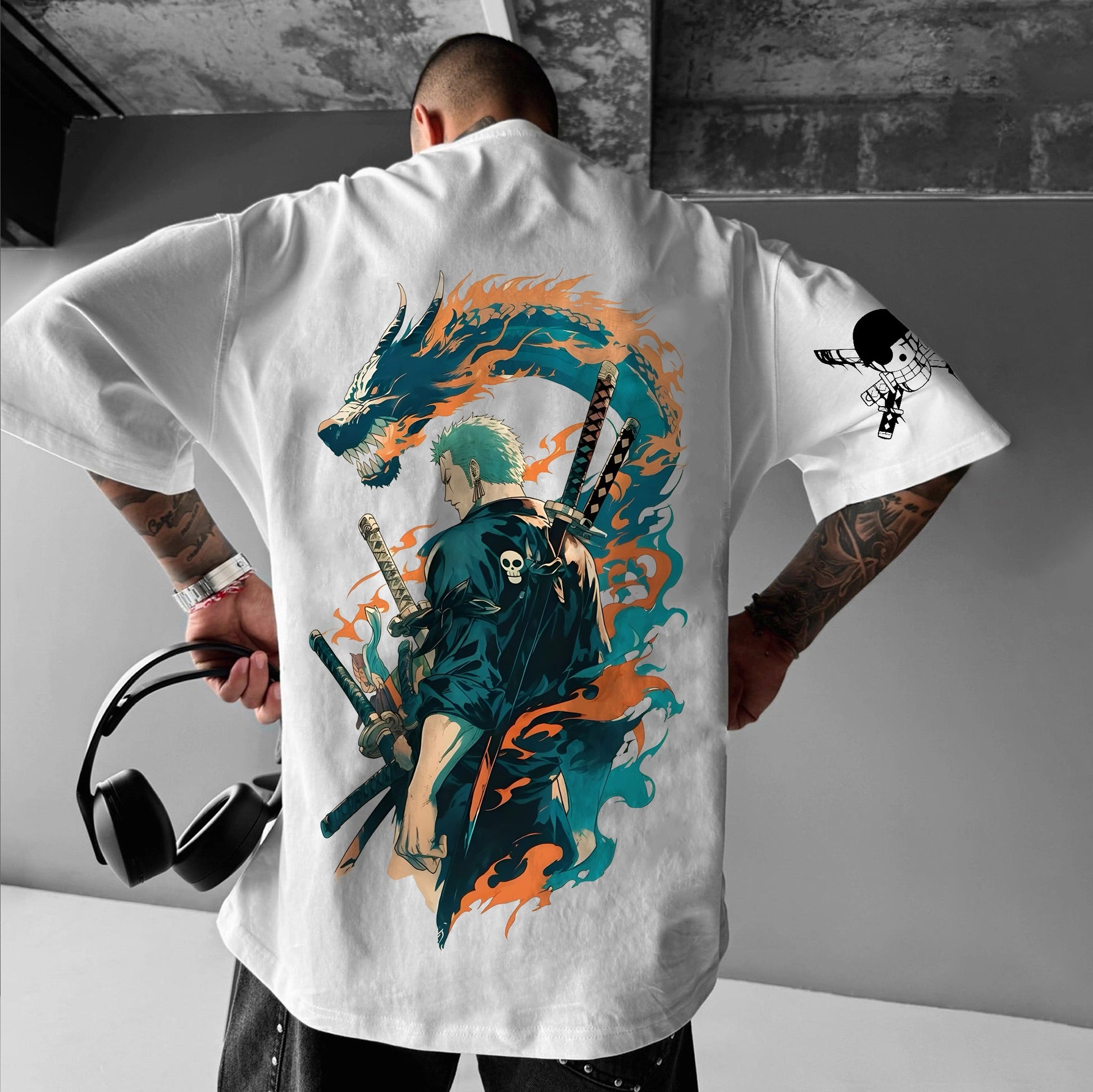 Unisex Anime Inspired Vintage T-Shirt丨-Anime x kingdom
