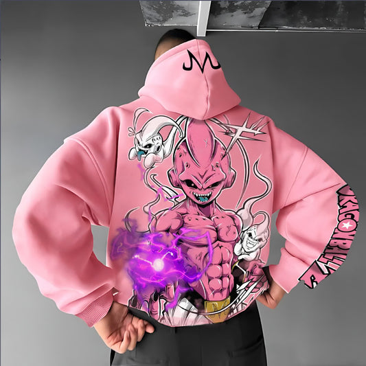 Unisex Anime Graphic Streetwear Vintage Hoodie