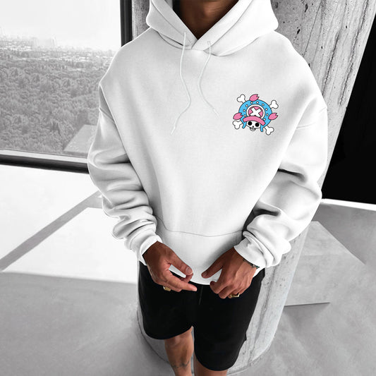 Unisex Anime Graphic Streetwear Vintage Hoodie-Anime x kingdom