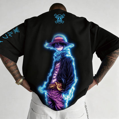 Unisex Anime Inspired Vintage T-Shirt丨-Anime x kingdom