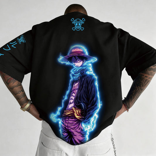 Unisex Anime Inspired Vintage T-Shirt丨-Anime x kingdom