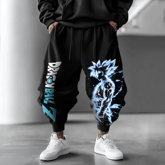 Unisex Casual Anime Streetwear Pants-Anime x kingdom