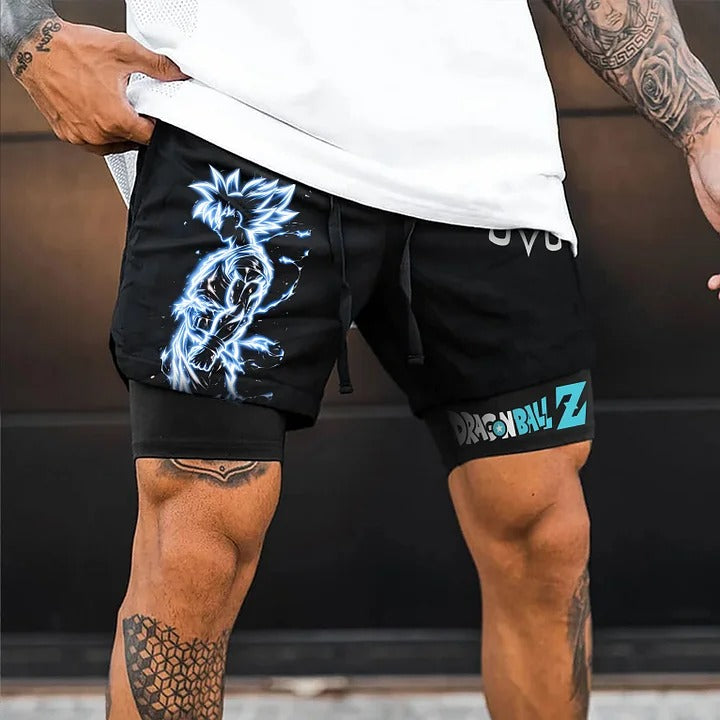 Unisex Casual Anime Streetwear Shorts-Anime x kingdom
