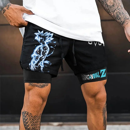 Unisex Casual Anime Streetwear Shorts-Anime x kingdom