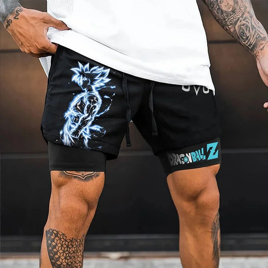 Unisex Casual Anime Streetwear Shorts-Anime x kingdom