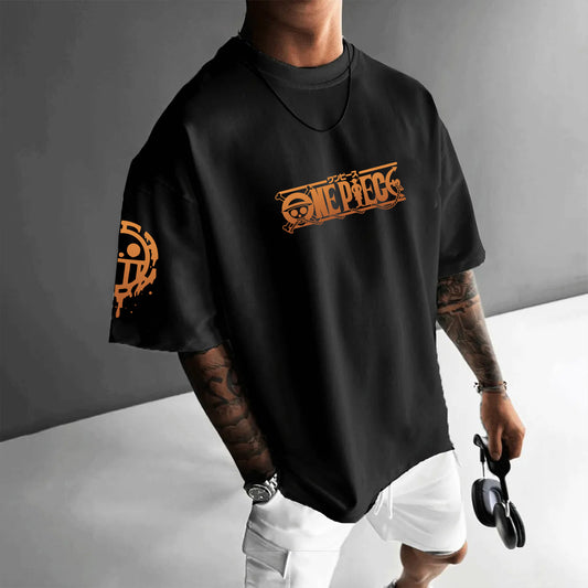 Unisex Anime Inspired Vintage T-Shirt丨