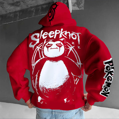 Unisex Anime Graphic Streetwear Vintage Hoodie