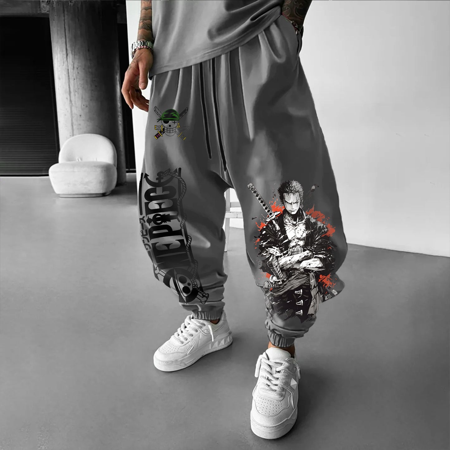 Unisex Anime Printed  Pants丨-AnimeClothe