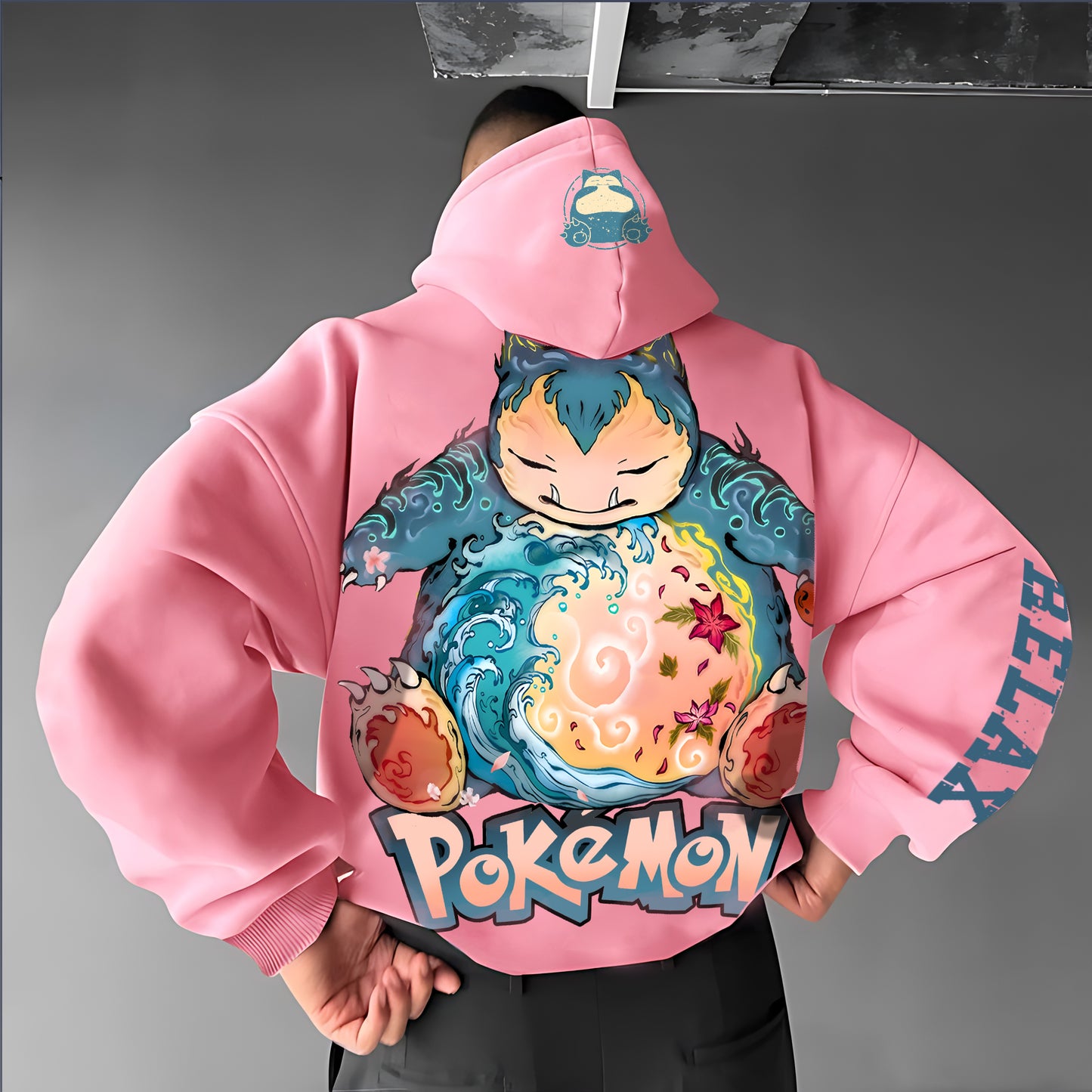 Unisex “Pokémon” Anime Graphic Streetwear Vintage Hoodie