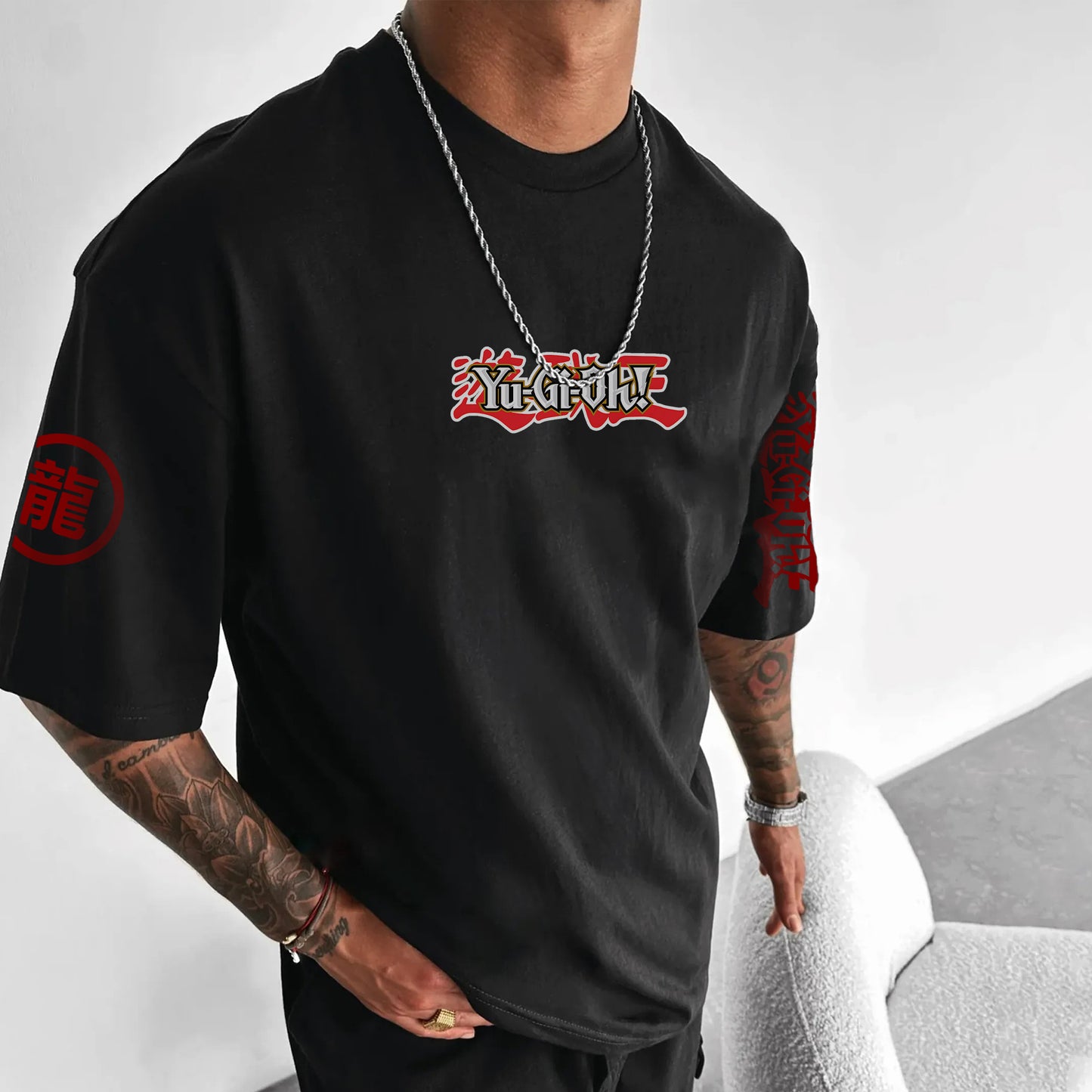 Unisex  “Yu-Gi-Oh！”   Anime Inspired Vintage T-Shirt