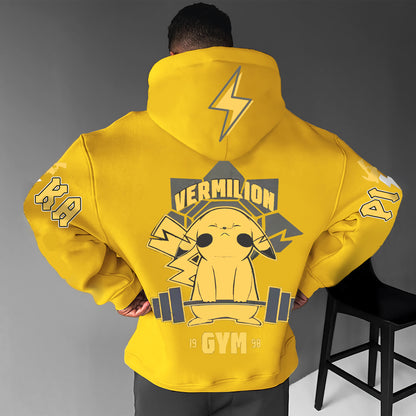 Unisex Anime Graphic Streetwear Vintage Hoodie