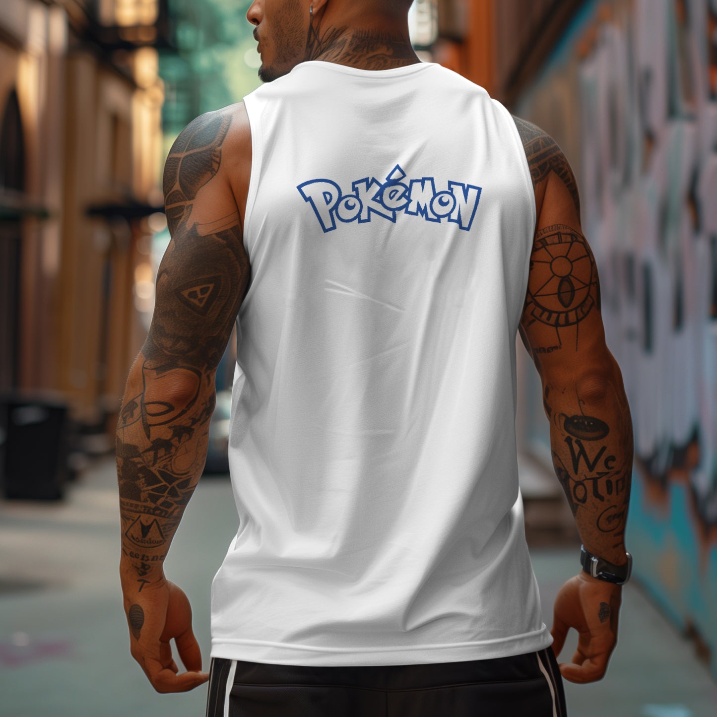 Unisex Casual Anime  Tank Top