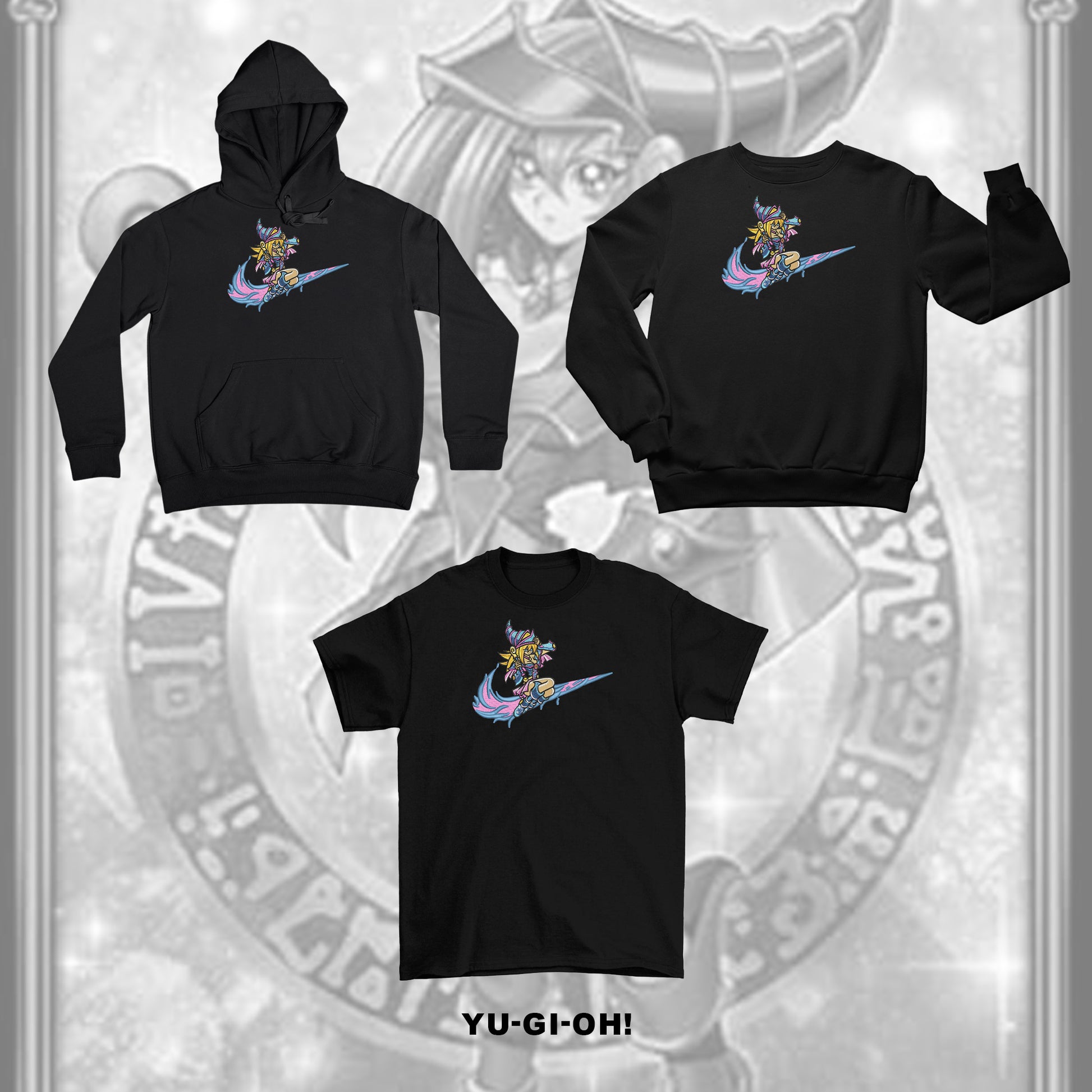 Unisex "Yu-Gi-Oh!" Anime Embroidered Top