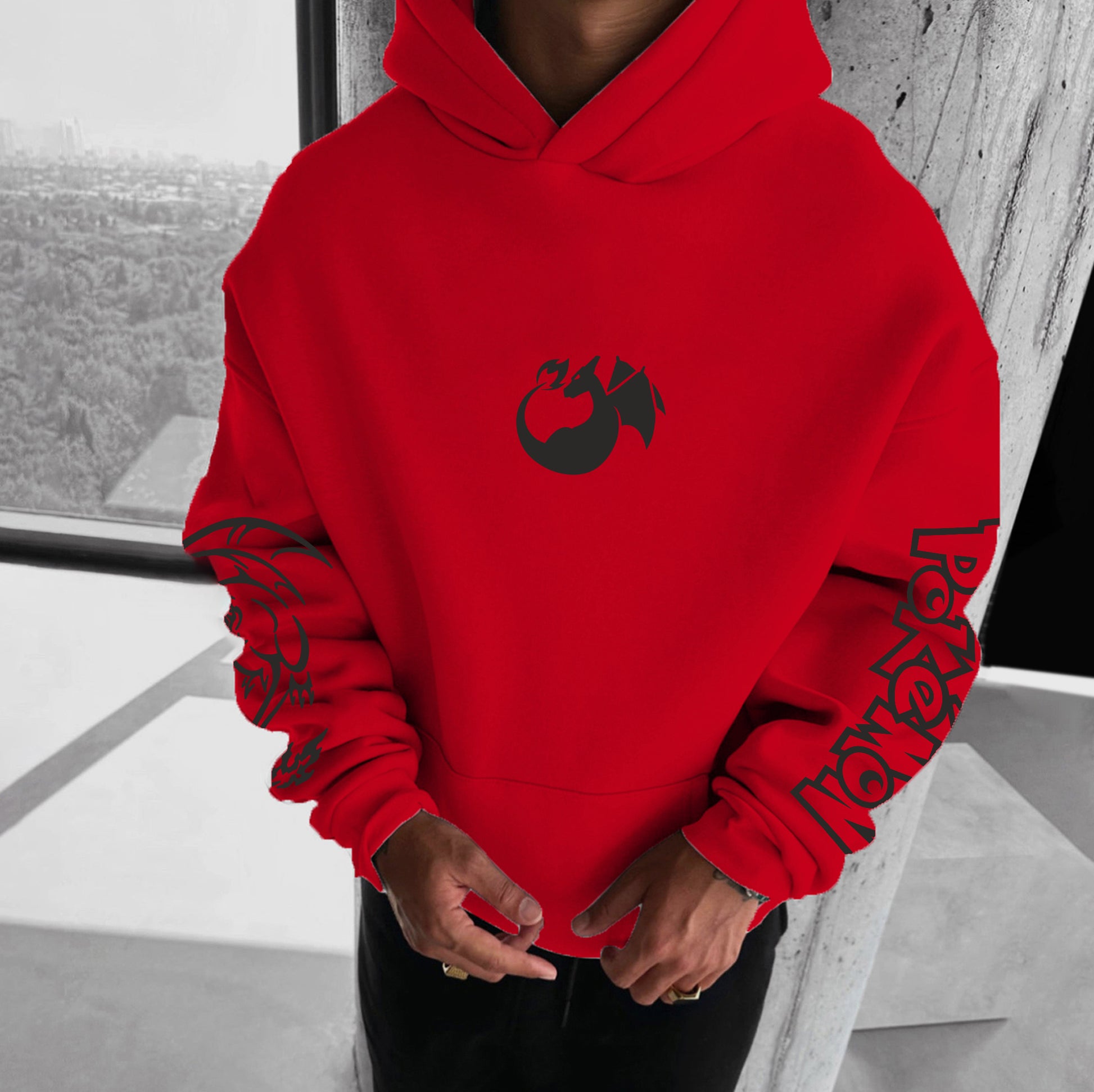 Unisex “Pokémon” Anime Graphic Streetwear Vintage Hoodie