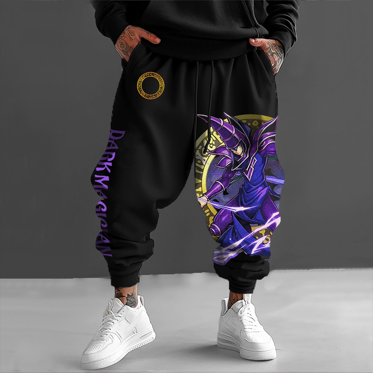 Unisex  “Yu-Gi-Oh！”  Anime Style Retro Pants