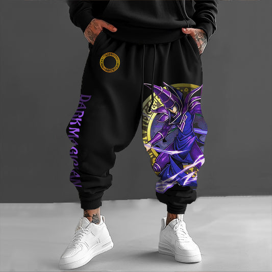 Unisex  “Yu-Gi-Oh！”  Anime Style Retro Pants