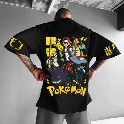 Unisex Anime Inspired Vintage T-Shirt