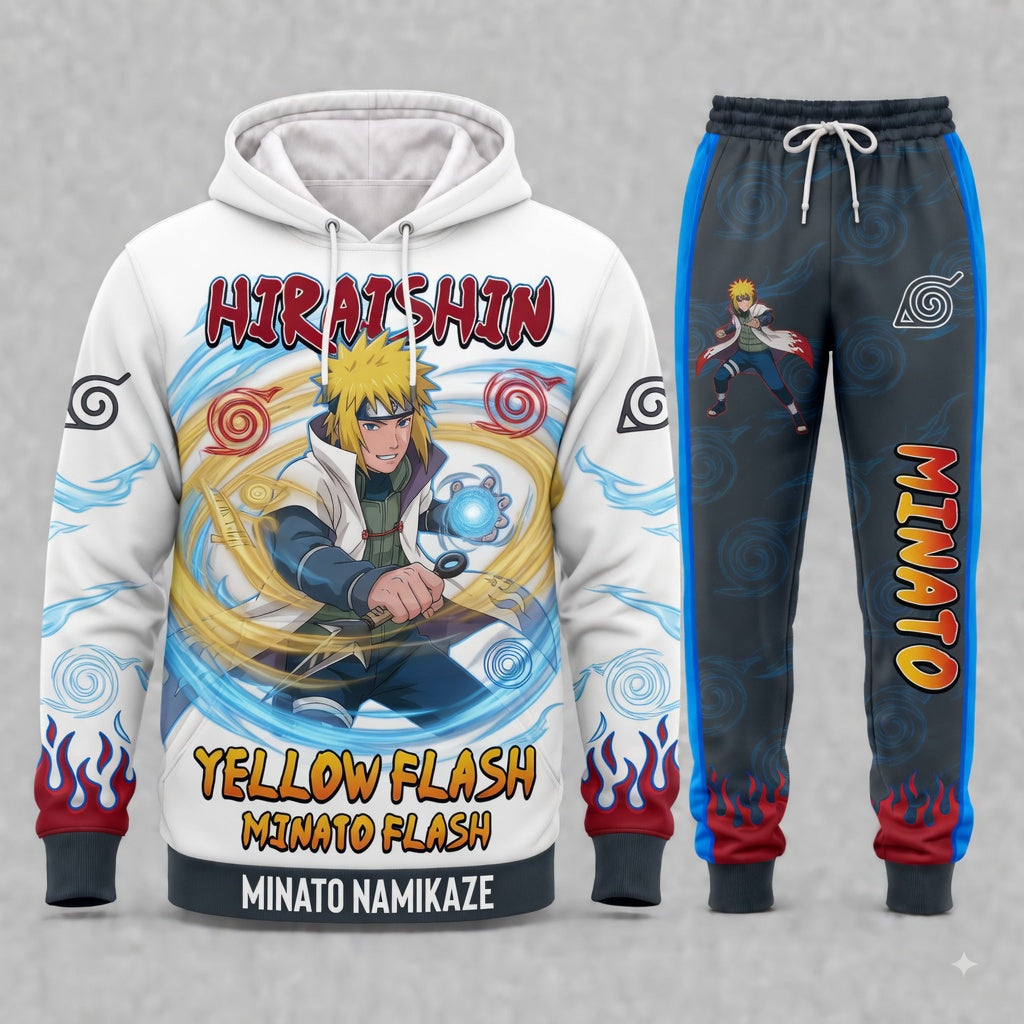 Limited edition! Gifts for Fans - Hoodie  Sweatpants Set -NMINATO