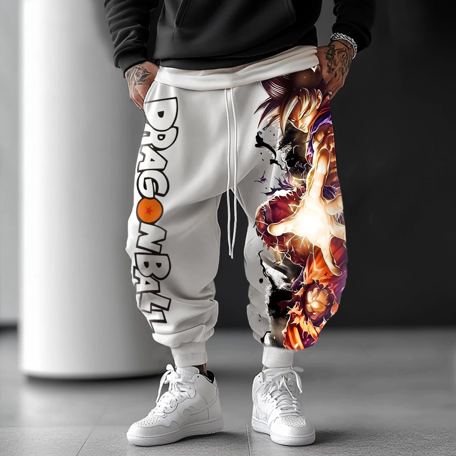 Unisex Casual Anime Streetwear Pants