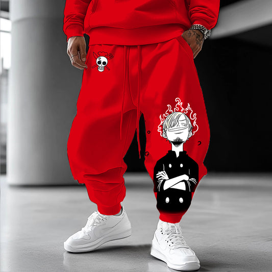 Unisex Casual Anime Streetwear Pants丨One Piece