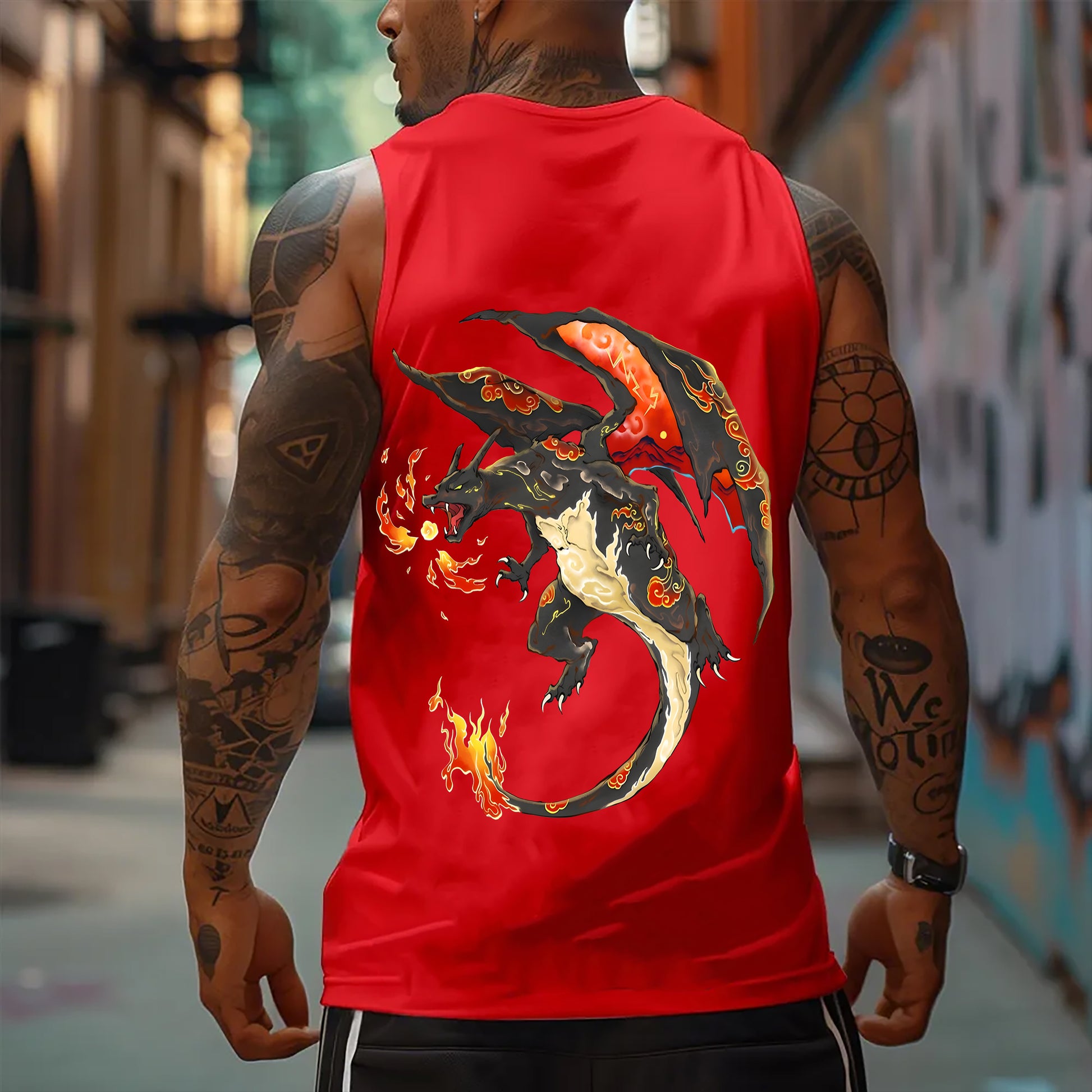 Unisex  Casual Anime  Tank Top-comicclothing