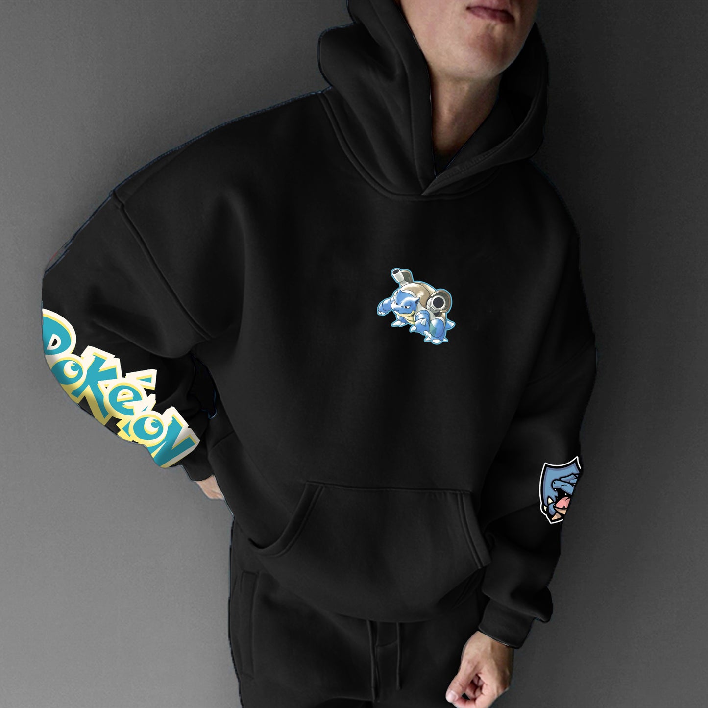 Unisex Anime Graphic Streetwear Vintage Hoodie