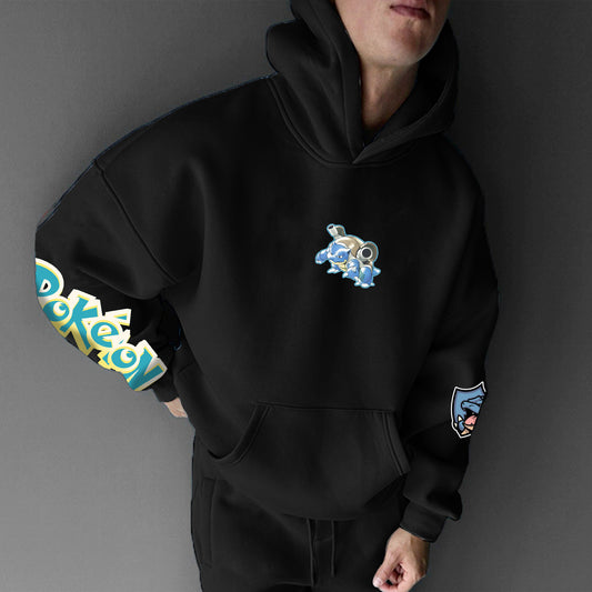 Unisex Anime Graphic Streetwear Vintage Hoodie