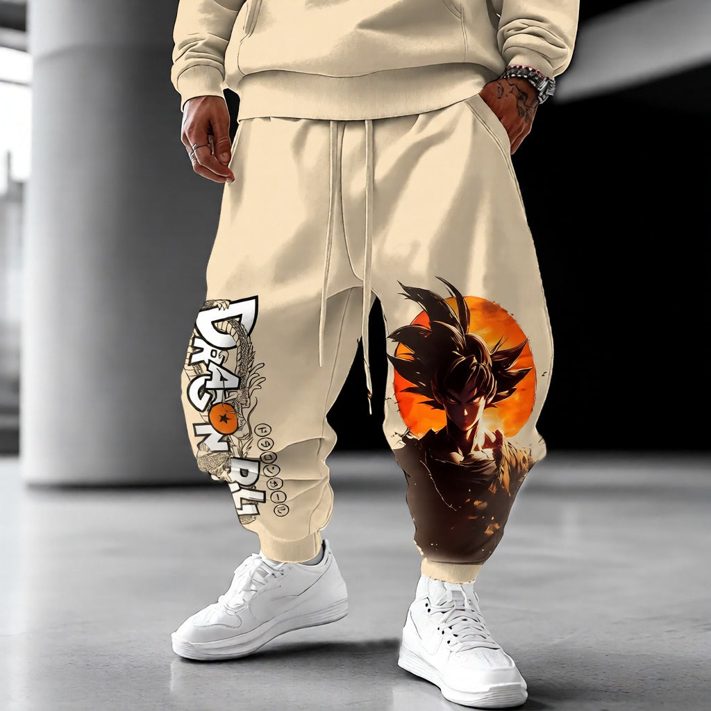 Unisex Casual Anime Streetwear Pants-Anime x kingdom