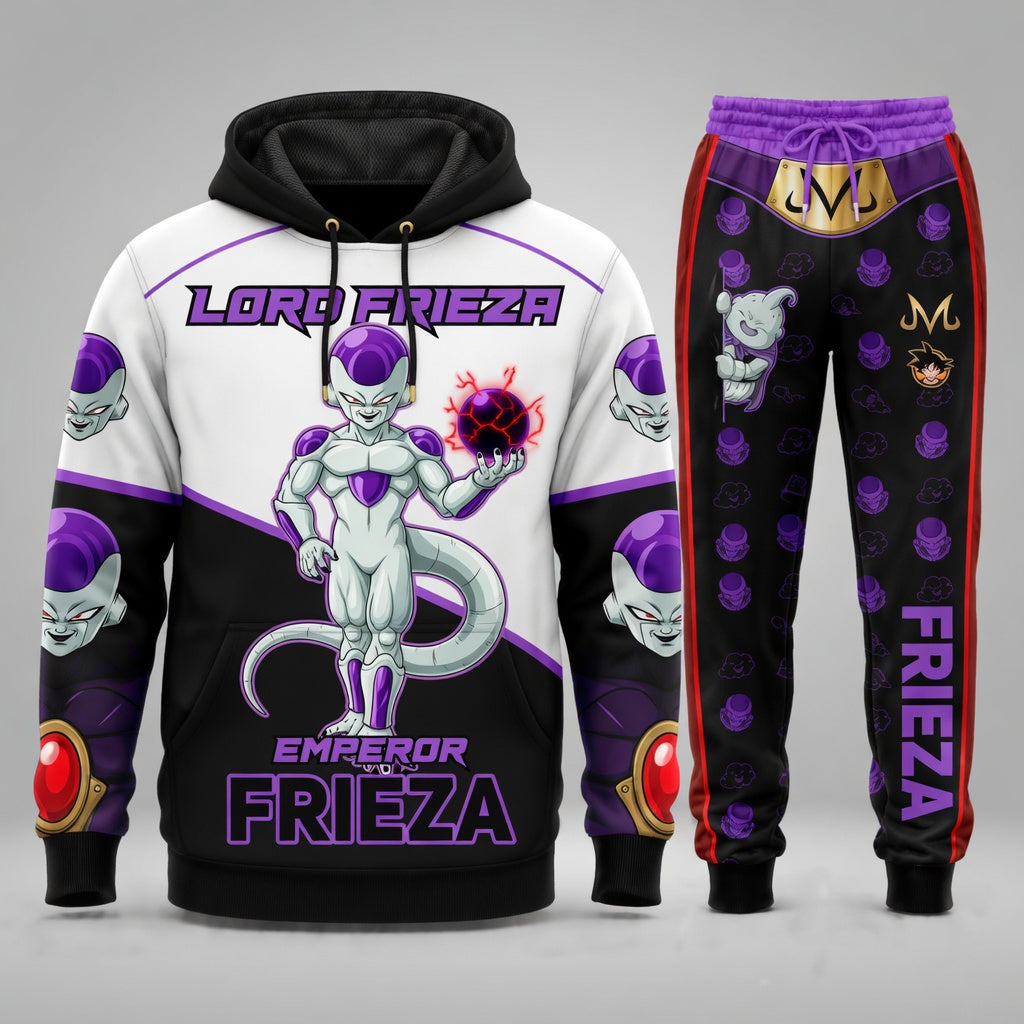 Limited edition! Gifts for Fans - Hoodie  Sweatpants Set -7DGFRIEZA