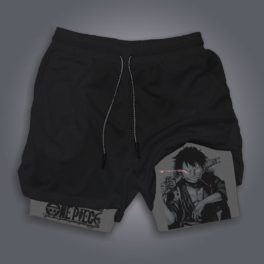 Unisex Casual Anime Streetwear Shorts-AnimeClothe
