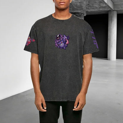 Unisex Anime Inspired Vintage T-Shirt