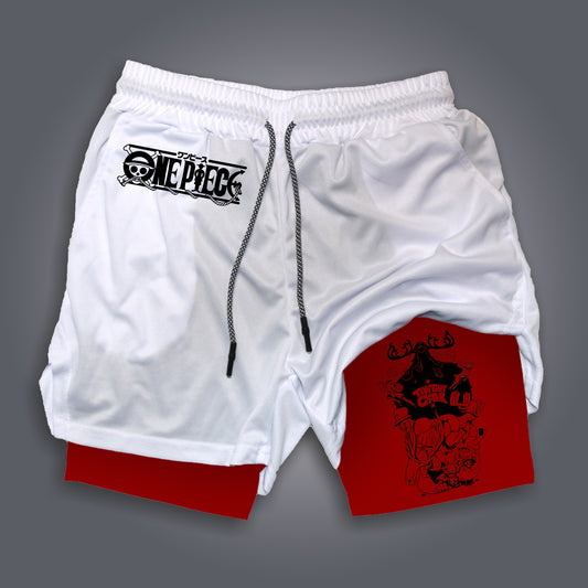 Unisex Casual Anime Streetwear Shorts-AnimeClothe