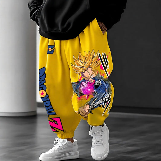 Unisex Casual Anime Streetwear Pants-Anime x kingdom