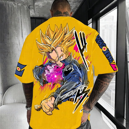 Unisex Anime Inspired Vintage T-Shirt-Anime x kingdom