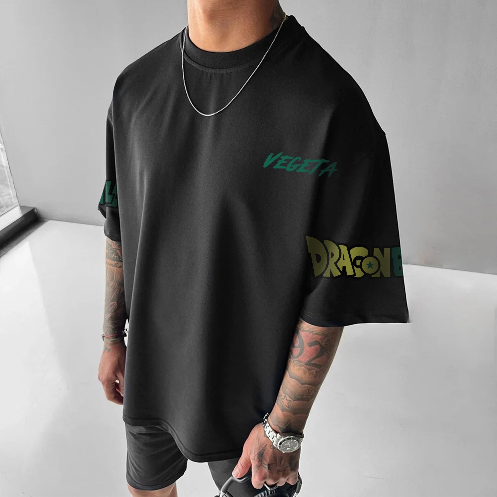 Unisex Anime Inspired Vintage T-Shirt-Anime x kingdom