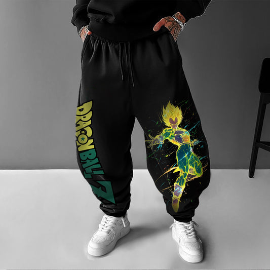 Unisex Casual Anime Streetwear Pants-Anime x kingdom