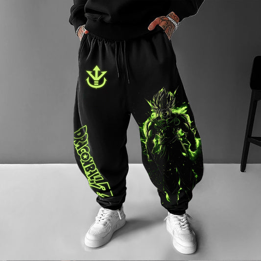 Unisex Casual Anime Streetwear Pants-Anime x kingdom